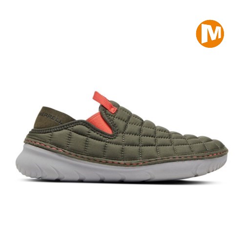 Merrell Hut Moc Freizeitschuhe Damen Olivgrün [DE-VRQAZ]
